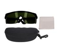 Klanata Lunettes de soudage vert clair IR3.0 avec cadre d'extension - Lunettes de sécurité résistantes aux UV pour la protection contre les chocs et les rayures dans les applications de