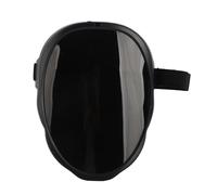 Klanata Masque facial éclairé par LED 46 x 58 avec contrôle par application mobile Bluetooth - Bouclier lumineux programmable pour cosplay et festivals - Sélection de motifs de détection