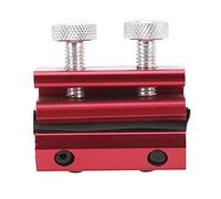 Klanata Motorcycle and ATV Cable Lubricator Tool Kit, Aluminum and Rubber Luber with Black and Gold Finish (Hard Red)