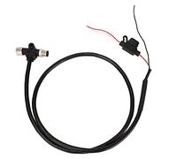 Klanata NMEA 2000 T Connecteur Terminateur Câble de squelette 1M avec fusible 3A pour les réseaux Simrad, Lowrance, B&G et Navico