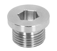 Klanata O2 Plug de capteur d'oxygène M18X1.5 Ajustement en acier inoxydable haute résistance Accessoire universel pour la voiture