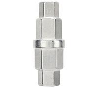 Klanata Outil de broche d'essieu hexagonal de roue avant 4 en 1, adaptateur de douille de 17mm 19mm 22mm 24mm, couple de 150 pieds lb pour moto ATV Dirt Bike