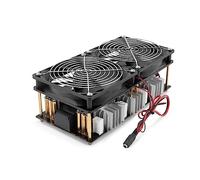 Klanata Panneau chauffant par induction haute fréquence ZVS 2500 W 50 A avec creuset à bobine et pompe - Module PCB comprenant 6 transistors IRFP260 et 12 condensateurs résonants -
