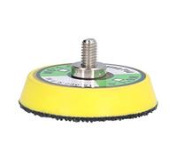 Klanata Plaque de support à crochets et boucles pour ponceuse à air et polisseuse - Diamètre de 2 pouces avec filetage M6 x 1 - Vitesse maximale de 15 000 tr/min - Matériau PU pour les (2")