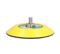 Klanata Plaque de support à crochets et boucles pour ponceuse à air et polisseuse - Diamètre de 2 pouces avec filetage M6 x 1 - Vitesse maximale de 15 000 tr/min - Matériau PU pour les (3")