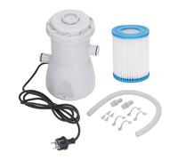 Klanata Pompe de Filtration à Cartouche de Piscine pour piscines - Débit de 800 gallons par Heure - Puissance de Sortie 40 W - Boîtier ABS avec Joint Interne en résine époxy - Système de