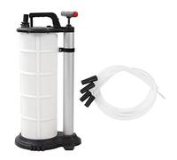 Klanata Pompe d'extraction de liquide manuelle 9 L - Évacuateur d'huile manuel ergonomique pour moteur, huile d'engrenage, liquide de refroidissement et liquide de frein