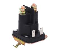 Klanata Relais solénoïde de démarreur 12 V à 2 bornes - Structure compacte, métal Haute résistance - Remplace OE 532192507, 532146154, 532138406, 532109946, 532109081 pour