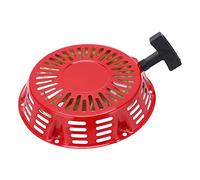 Klanata Seilzugstarter für Predator 212cc 6.5HP 7HP OHV Motor Go Karts, Pit Bikes und Dirt Bikes - Rote Abdeckung, Aluminium & Kunststoff Zahnrad