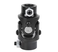 Klanata Steering U Joint Kit, 3/4 x 5/8 DD Shaft, Double D, 17mm, 36 Spline, Universal 36 Spline, Collapsible, Automotive Universal Joints, Steering Shaft (Black)