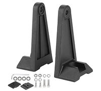 Klanata Support de montage latéral universel pour barre lumineuse LED avec rotation à 360° - Joint en caoutchouc anti-vibration et double installation pour camions tout-terrain,