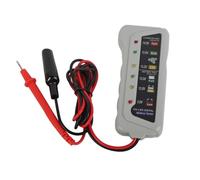 Klanata Testeur de batterie 12 V et analyseur de système de charge - 2 outils de diagnostic automobile 14,8 V pour voiture, camionnette, moto et camping-car