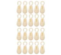 Klanata Waterline Poulie, 20Pcs Plastique Poulet Ferme Système de levage de ligne de flottage Poulies Bloc, 2.4x0.8 x 0.8in, Matériel de ferme avicole, Accessoires de poulailler