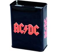 Klang und Kleid MTACDC01 - Tirelire avec Motif ACDC - en métal - Noir - 9 x 4,5 x 11,5 cm