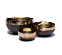 Klangschale Ishana schwarz/gold -- 8800-9000 g ; 46 cm