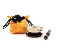 Klangschalen Center 5085 Mini ensemble bol sonore avec sachet Jaune