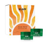 KLAPP Cosmetics - Kit hydratant à l'aloe vera (Mousse Mask 50 ml | Crème 50 ml)