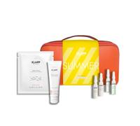 KLAPP Cosmetics Sun Kissed Skin Set (2 ampoules d'acide hyaluronique, 2 ampoules d'aloe vera de 2 ml, BB Cream 50 ml, masque Sheet Mask 18 g)