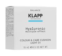 KLAPP Produktlinie HyaluronicMultiple Effect Colour & Care Cushion 01 Light 15 g