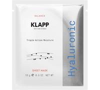 KLAPP Produktlinie HyaluronicTriple Action Moisture Sheet Mask Set de 3 masques 1 Stk.
