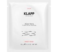 KLAPP Aloe Vera Multi Level Performance Triple Action Soothing Sheet Mask Pro Packung 3 Stück