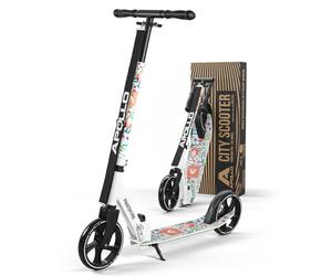 Klappbarer City Roller für Kinder "Phantom" höhenverstellbarer Tretroller