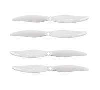 KLAPR 2pair 7035 7x3,5 2/3-lame PC Hélice à Longue portée for RC FPV Racing Freestyle 7inch LR7 Remplacement des Drones DIY Les pièces Accessoires de pièces de Rechange (Color : 2-Blade 2mm White)
