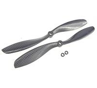 KLAPR 8x4,5 hélice en Fibre de Carbone 3K CW CCW 8045 CF Accessoires for RC Quadcopter hexacopter Multi-Rotor UFO F05305 Accessoires de pièces de Rechange