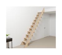Klapster Escalier pliable en bois Comfort : 190 à 310 cm - Finition naturelle - C-7N