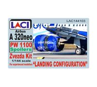 Zvezda Volets d'atterrissage A320neo PW1127 pour kit 7037 – Échelle 1:144