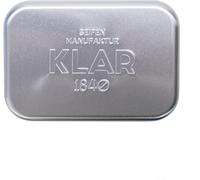 Klar 11181 Boîte à savon en aluminium anti-fuite avec égouttoir amovible 98 x 66 x 36 mm