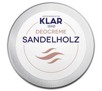 KLAR Crème déodorante au bois de santal 65 g
