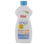 Klar Détartrant à l'acide citrique 500 ml I Pour éliminer le calcaire dans toute la maison I Sans parfums ni colorants synthétiques I Végétalien