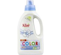 Klar eco Sensitive Color Lessive 750 ml, sans parfum, 12 lavages, pour personnes allergiques, végétaliennes