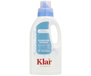 Klar eco Sensitive Nettoyant pour sols 500 ml, sans parfum, pour sols naturels ou naturellement vitrifiés, végétalien