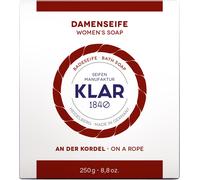 Klar Savons Savon de bain Femme au cordon 250g, sans huile de palme, pour peau normale