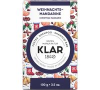Klar Savons shampooing solide Mandarine de Noël, pour des cheveux souples