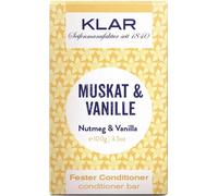 Klar savons solides après-shampooing muscade & vanille 100g (pour cheveux normaux)