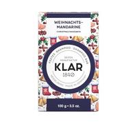 Klar Seifen Shampooing solide à la mandarine de Noël pour des cheveux souples, parfum de Noël, shampooing 11222