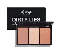 Klara Cosmetics Contour/Blush/Highlight, Dirty Lies