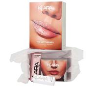 Klara Cosmetics The Lip Therapy Kit de soin des lèvres comprenant de l'huile à lèvres, un repulpant à lèvres et un rouge à lèvres pour femme - Formule longue durée et non desséchante - 3 pièces