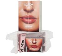 Klara Cosmetics The Plump Lip Kit - Coffret cadeau - Rouge à lèvres liquide mat longue tenue - Formule avancée pour des lèvres plus pulpeuses - 3 pièces