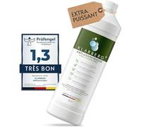 KLARBERG Drain Free - Déboucheur puissant pour salle de bain, cuisine et douche - Élimine cheveux, résidus alimentaires et dépôts - Formule inodore - 1 litre