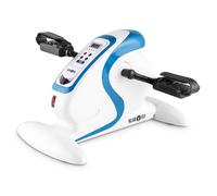 Klarfit Vélo d'appartement Cycloony – Mini bike motorisé 12 vitesses, télécommande, gris