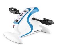 Klarfit Vélo d'appartement Cycloony – Mini bike motorisé 12 vitesses, télécommande, gris