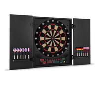 OneConcept Cible jeu de fléchettes électronique Dartchamp Design Embouts souples