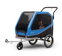 KLARFIT Goldie Buggy Remorque pour vélo 324 L