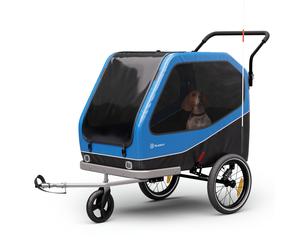 KLARFIT Goldie Buggy Remorque pour vélo 324 L