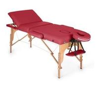 MT 500 Table de massage pliante 210 cm 200 kg mousse fine -rouge