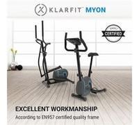 Myon Cycle Vélo d'appartement Volant d'inertie 12 kg SmartCardio Studio